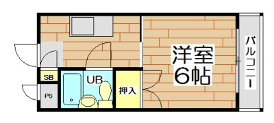 プレアール高槻緑町 間取り図