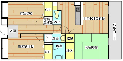 グリーンクローバー 間取り