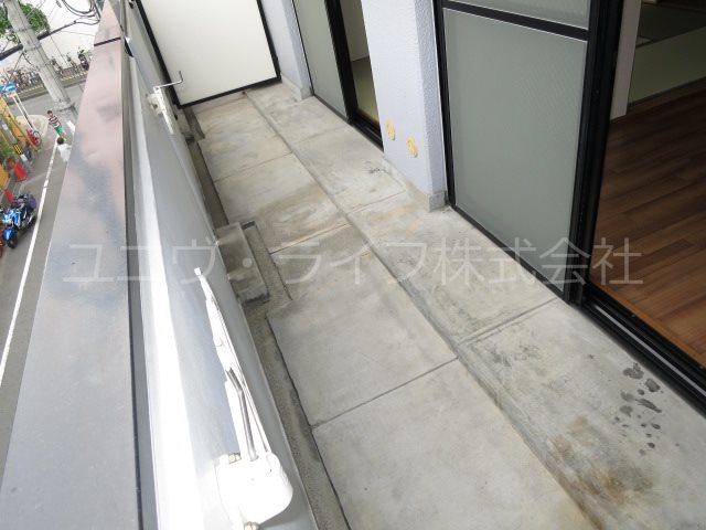 タウンコート鶴 ベランダ