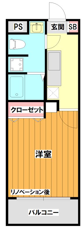 ソキウス山手町 間取り図