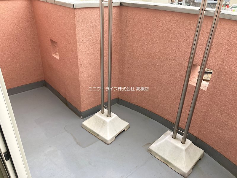 リーフジャルダン富田駅前 ベランダ