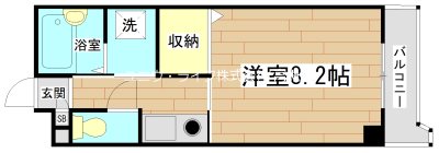 コンフォート・グリーン 303号室 間取り