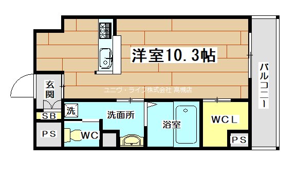 グランベージュ大手町 間取り図