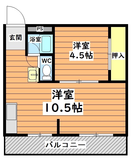 ハイツ丸栄 間取り図