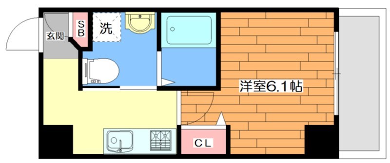 M:COURT関大前 間取り図