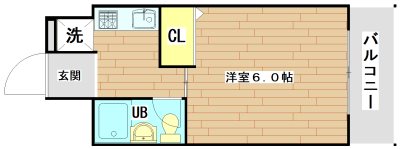 エスアイマンション 815号室 間取り