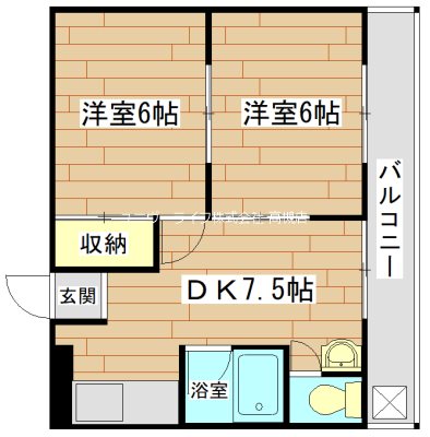 プレアール高槻春日 306号室 間取り