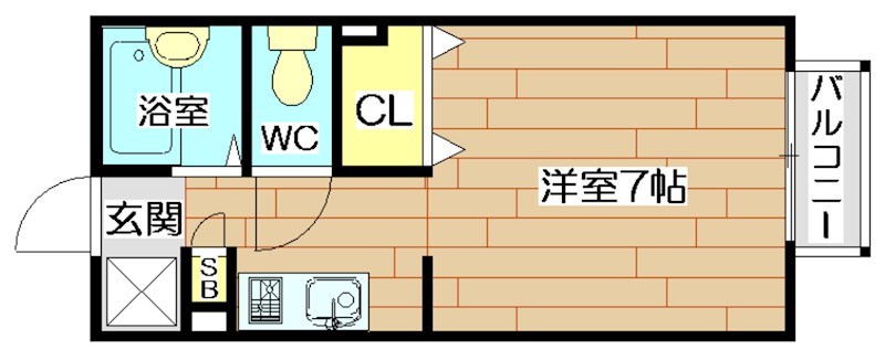 ハイツシャルマン 205号室 間取り