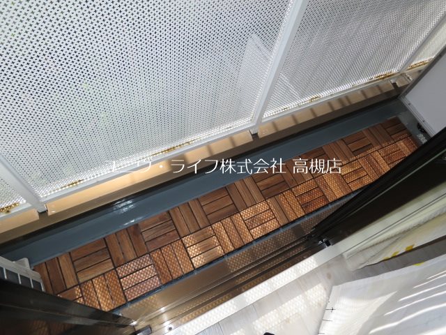 レリーサ真上 ベランダ