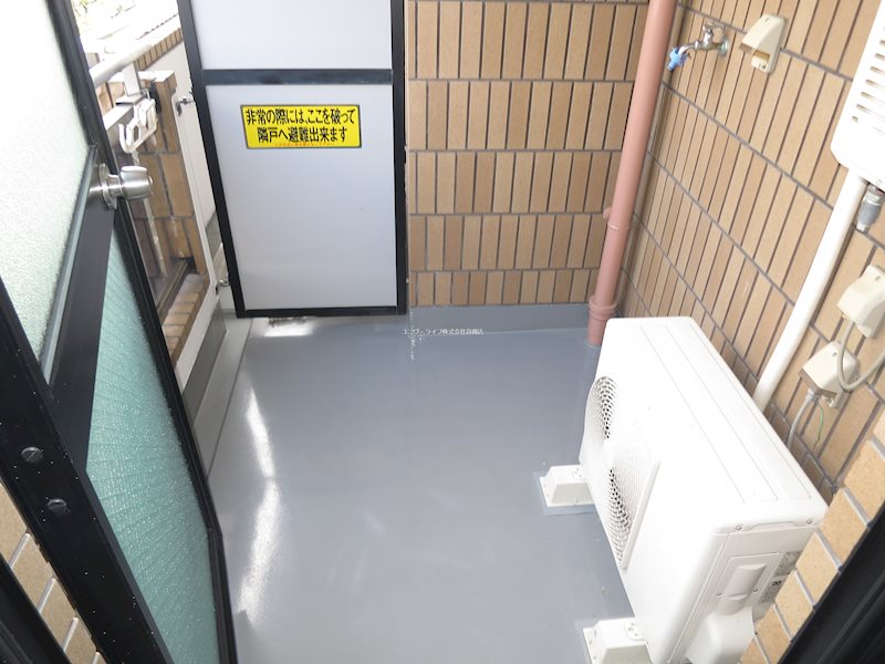 セントコージア城北 ベランダ
