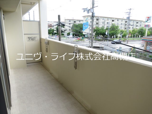 フロイデ川添   ベランダ