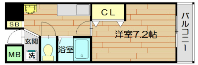 U.Iサンライズ 間取り図