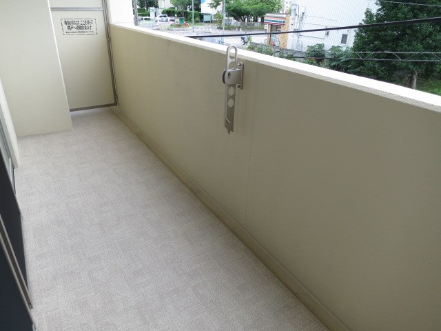 フロイデ川添 ベランダ