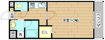 ミリアディたかつき 間取り