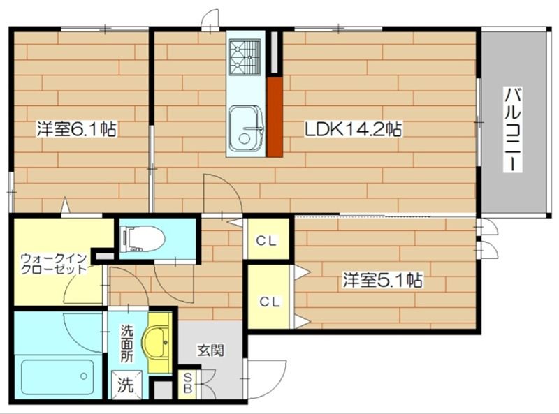ロータスK 間取り