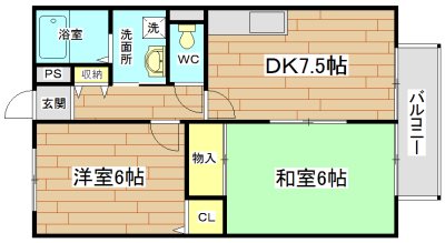 アスペンハイツ 203号室 間取り