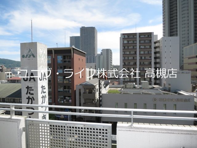 ロイヤル高槻 ベランダ