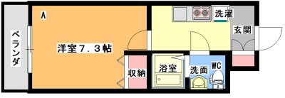 アリビオ千里豊津 間取り図