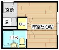 Dwell高槻 (ドゥエルタカツキ)  603号室 間取り