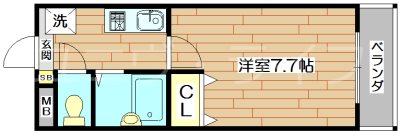 ノールジャルダン 間取り図
