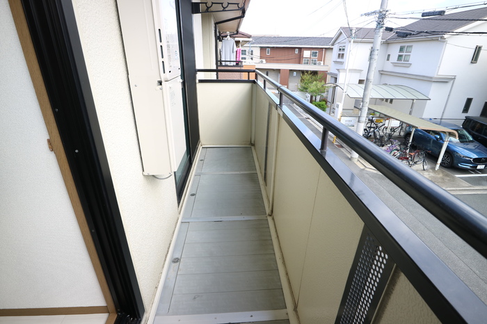 ハイカムール　Ｂ棟 ベランダ
