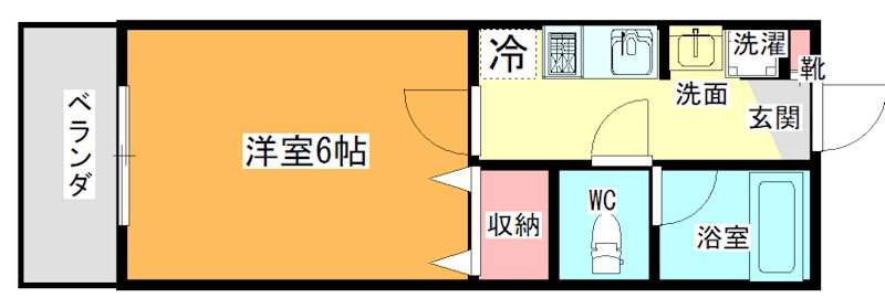 COCORO吹田 間取り図