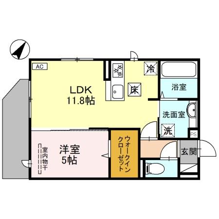 D-residence南芥川町 間取り