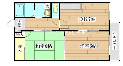ハイツアシーネ 間取り