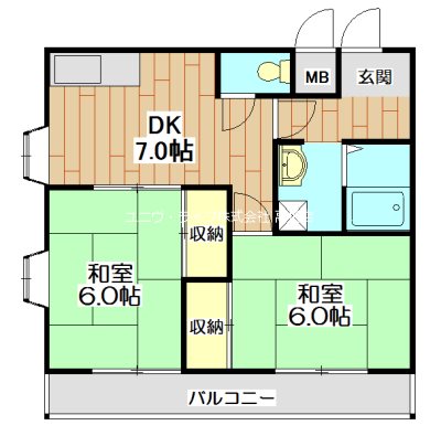 大塚チェリーハイツエイト 間取り