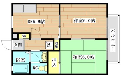 ウエストコート  間取り
