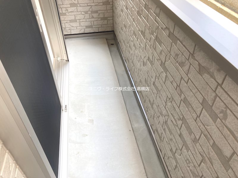 アート摂津富田 ベランダ