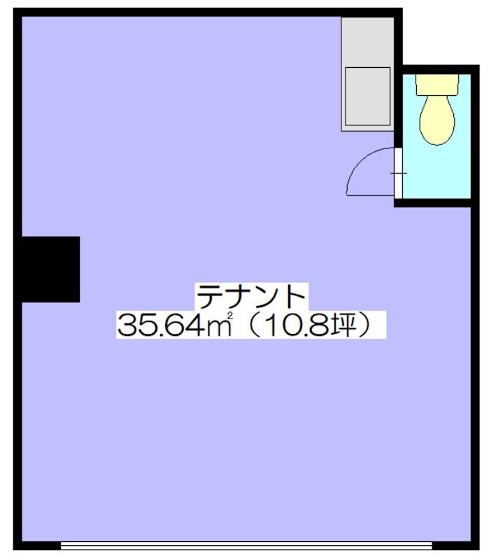 シェットランド1Fテナント 間取り