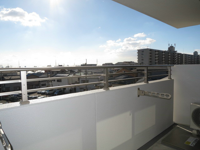 ベリーブルー高槻 ベランダ
