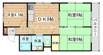 フローレ長谷川 間取り