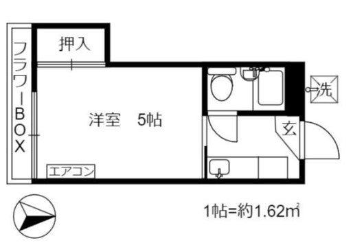 フラットＫ 間取り