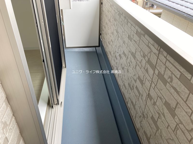 アート摂津富田 ベランダ