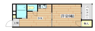 ダンディーＡ 間取り