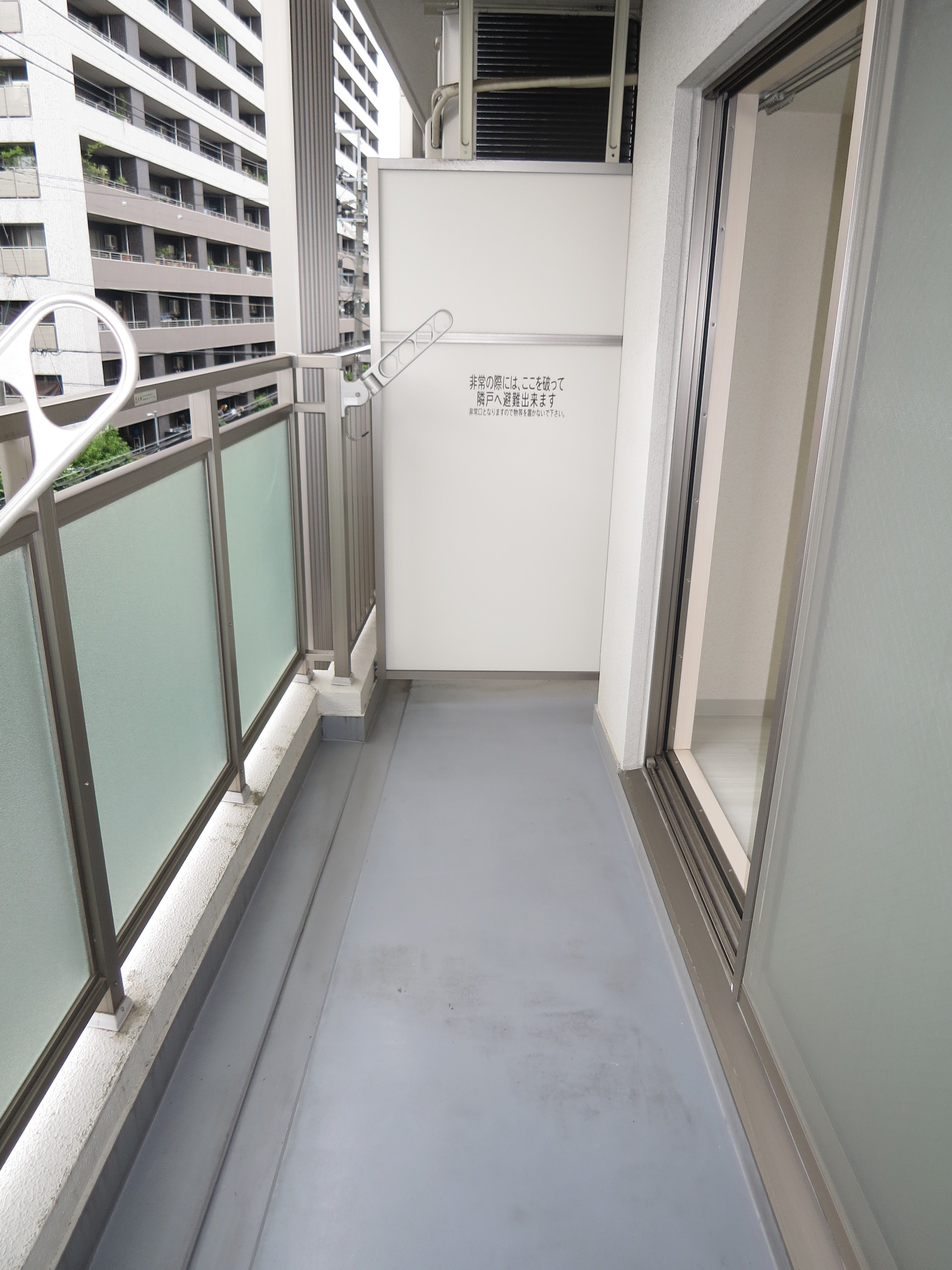 協同レジデンス摂津富田 ベランダ