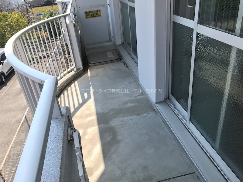 カーサドマーニ ベランダ