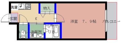 ブルズアイ 間取り図