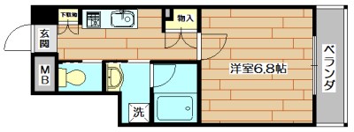 エスト茨木 間取り