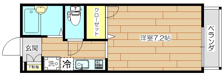 カーサ御崎 間取り図