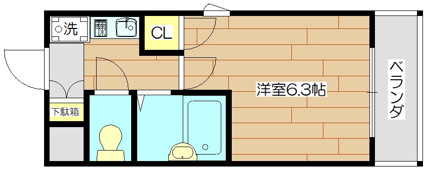 メゾンラフィネ 間取り図