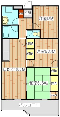 アンビエンテ桜ヶ丘 間取り