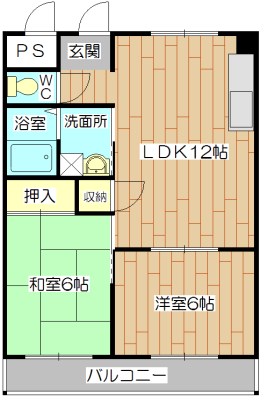 第２大和コーポ 間取り