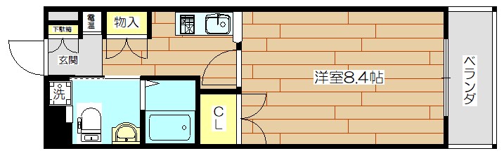 ルーセントパークショア 間取り図