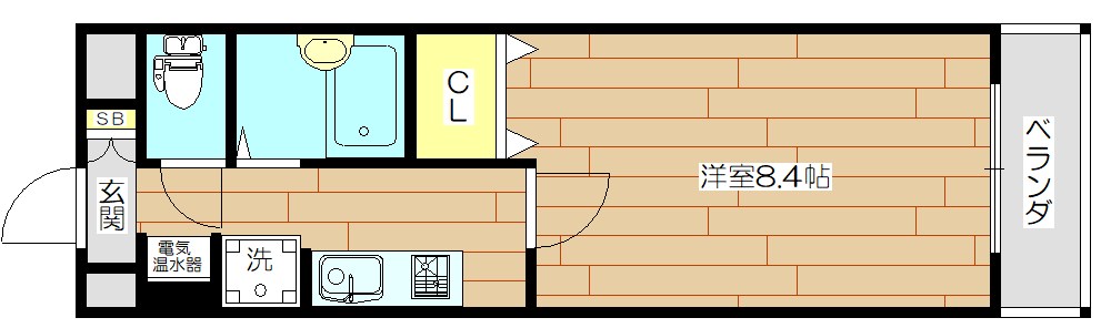 フロン・ツォーネ 間取り図