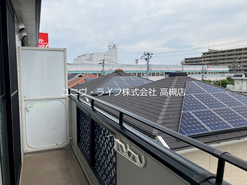 高井マンション ベランダ