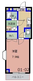 プラウド千里山 間取り図