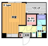 セントラル横山 間取り図